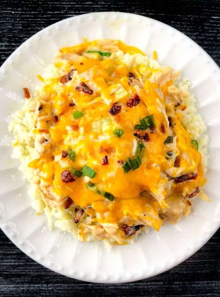 20 Healthy Chicken Bacon Ranch Casserole chicken bacon ranch casserole in baking dish
