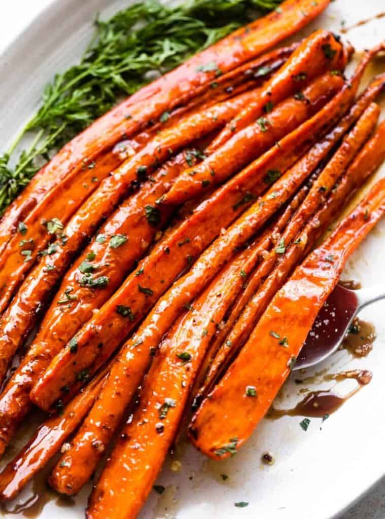 9 Easy Air Fryer Carrots Sweet Tender tender carrots with lightly crisp edges